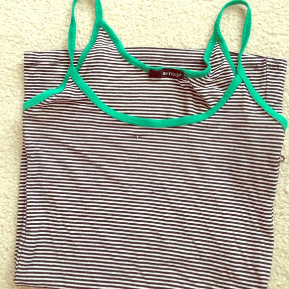 Striped tank too