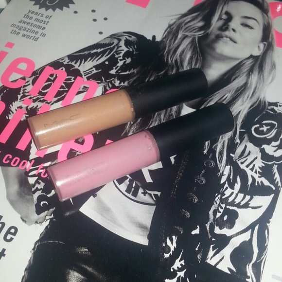 M.A.C Plushglass lipglosses