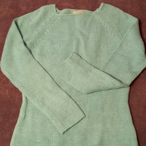 Light blue knit sweater