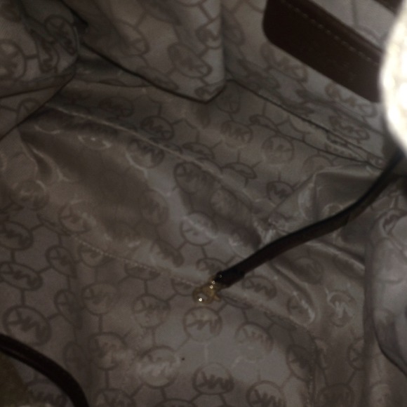 Gold UNUSED large Michael Kors tote!! - Picture 2 of 3