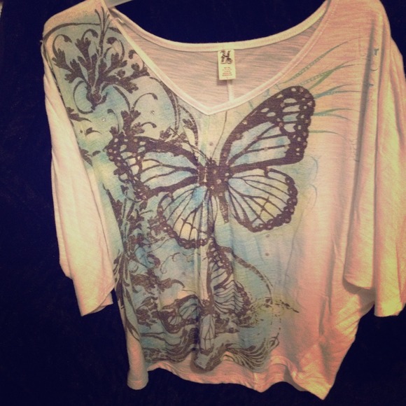 Pretty butterfly shirt!