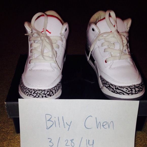 Jordan White Cement 3s