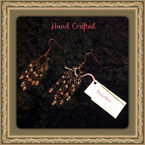 Hand Crafted Chandelier Earrings