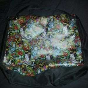 Real Ed Hardy overnight tote