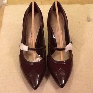 Burgundy Dana Buchman Heels Burgundy Dana Buchman Heels