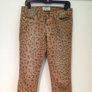 Current/Elliott -THE STILETTO CAMEL LEOPARD