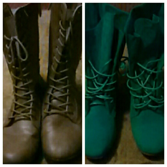 Combat boots bundle for @elizabeths0825