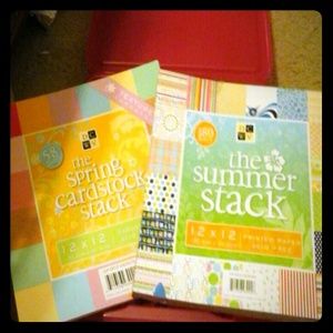Printed scrapbook paper The Summer Stack