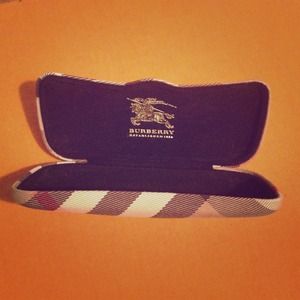 Burberry eye glasses case