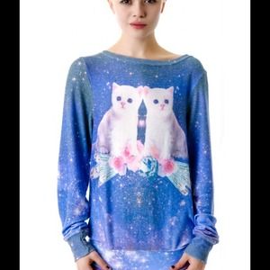 Wildfox fortune's fool baggy beach jumper