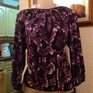 A purple shirt