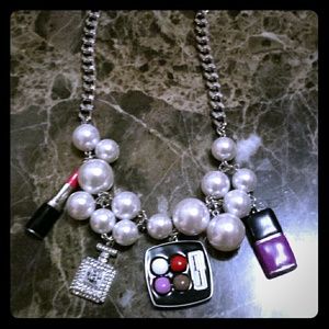Makeup Charm Necklace