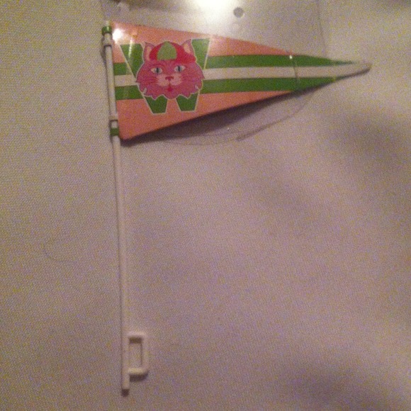 mattel barbie Other - School spirit banner flag & hand prop for 12" doll mattel barbie Other - School spirit banner flag & hand prop for 12" doll