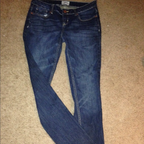 Aeropostale dark skinny jeans