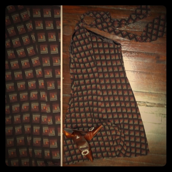 🔶Asymmetrical🔶Sexy neck tie dress🔶