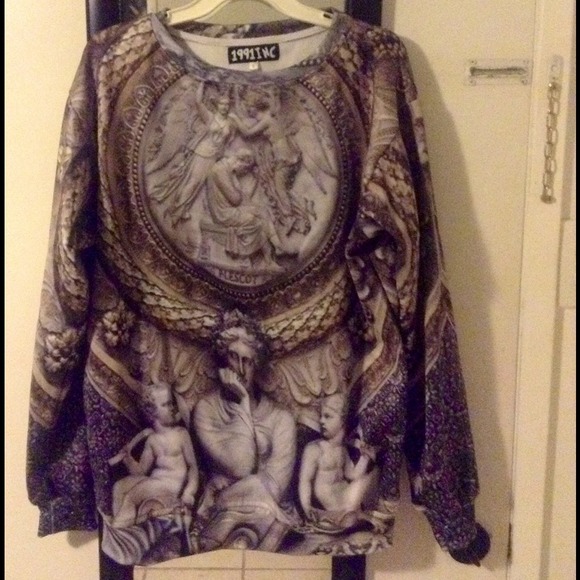 Oversized Crewneck Sweatshirt NWOT