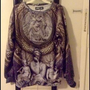 Oversized Crewneck Sweatshirt NWOT