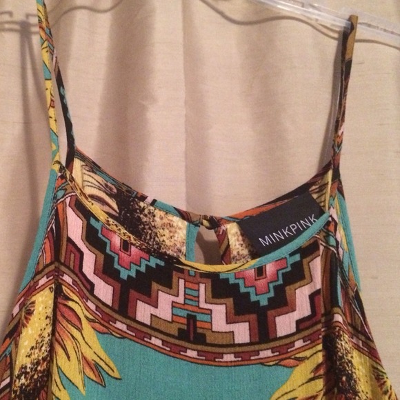 Flowy Dropwaist Dress by MINKPINK - Picture 2 of 4