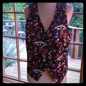 Nicole Miller vintage vest