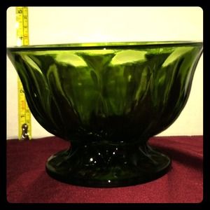 Vintage Olive green bowl / candy dish Vintage Olive green bowl / candy dish