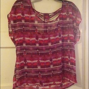 Maurice's tribal top!