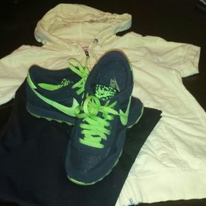 Bundle** Shrt. sleeve yellow zip/ Wide yoga pants