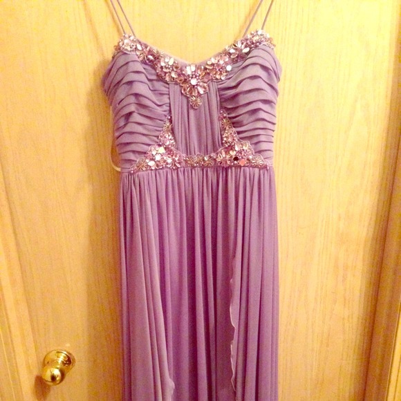 Lavender Prom Dress