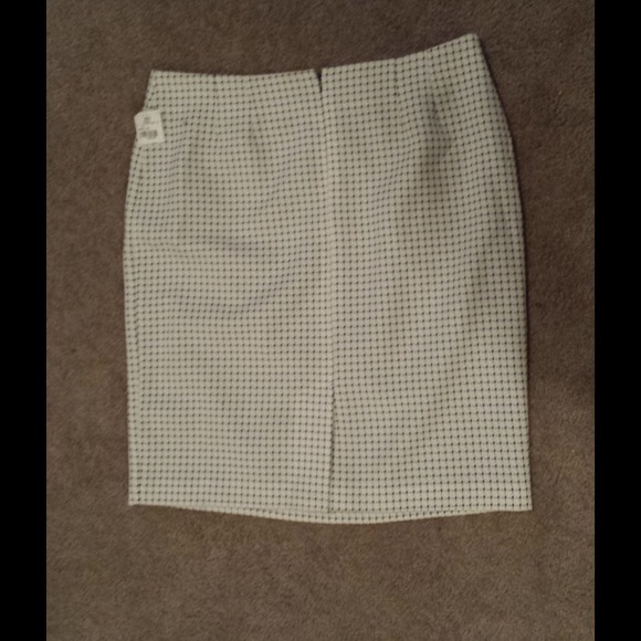 Black and white skirt