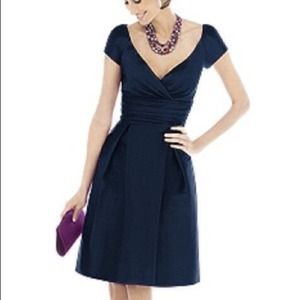 Alfred Sung Dress D502 in Midnight