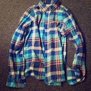 Men's plaid shirt