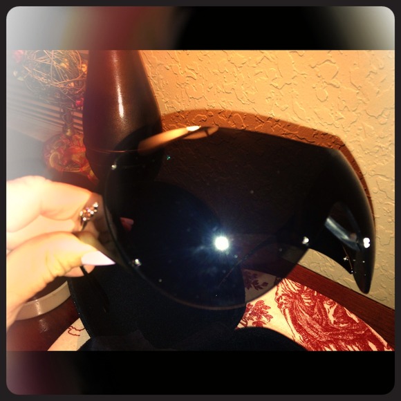 Dior bike/ ski style sun glasses like new!