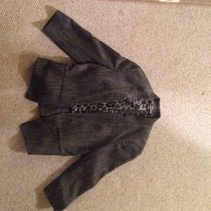 Express peplum jacket