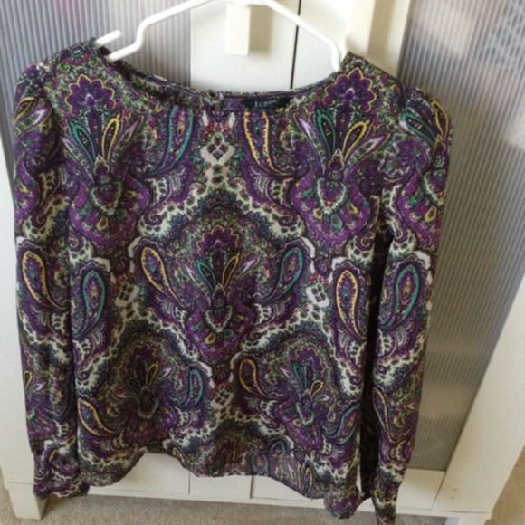 💜💜💜SOLD💜💜💜Jcrew blouse - Picture 1 of 4