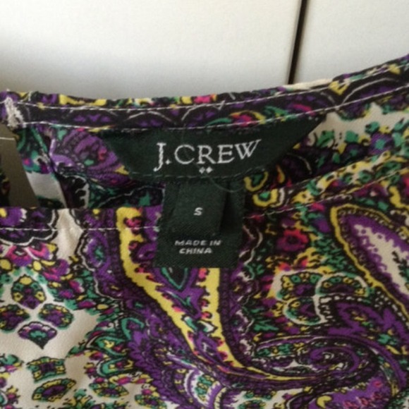 💜💜💜SOLD💜💜💜Jcrew blouse - Picture 3 of 4