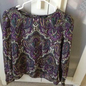 💜💜💜SOLD💜💜💜Jcrew blouse