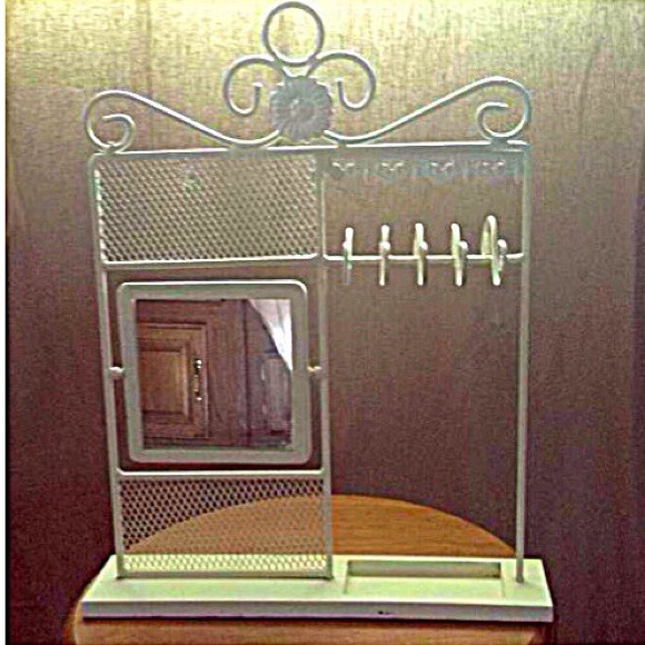 Jewelry Holder with Mirror