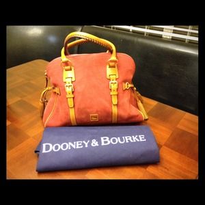 Dooney & Bourke red florentine sachel