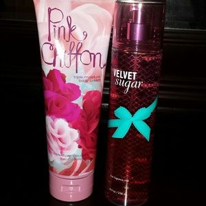 B&BW FRAGRANCE MIST AND BODY CREAM