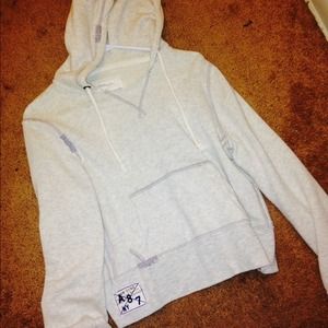 Pull over hoodie crop