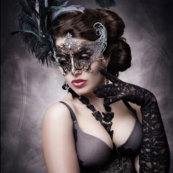 Venetian Queen LaserCut Masquerade Ball Party Mask