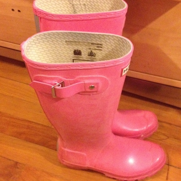 Pink Hunter Rainboots