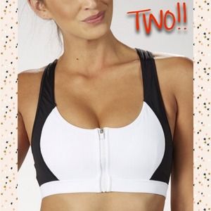 TWO Front Zip Sports Bras