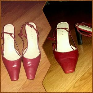 PRICE REDUCTION--Red Ralph Lauren Heels