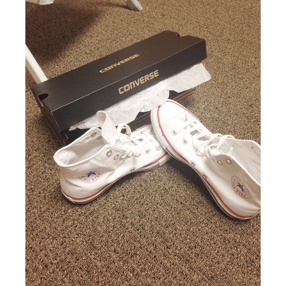 White High Top Converse