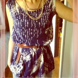 ❌Sold❌Purple and blush color tunic by FOREVER 21
