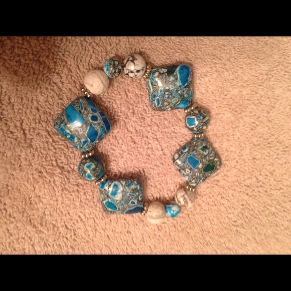 Blue bracelet