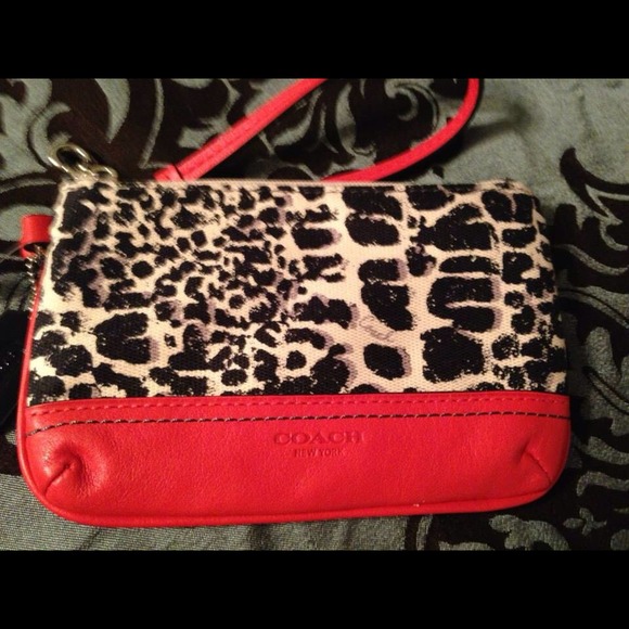 Coach new with tags wristlet