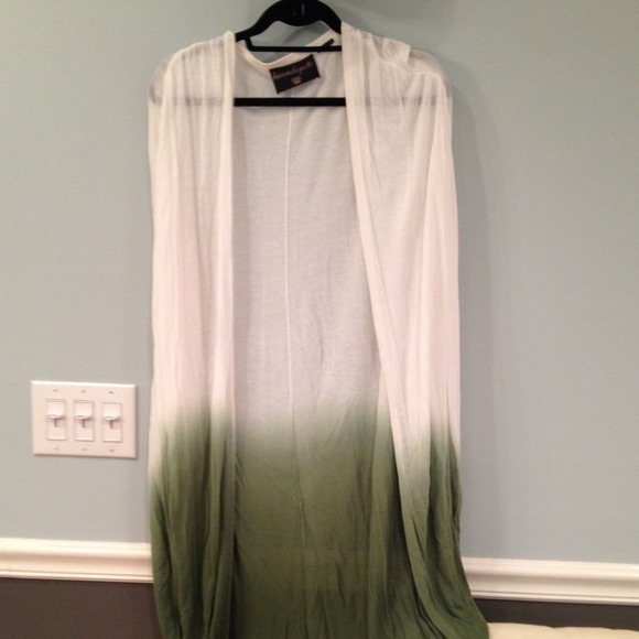 Long Ombré Cover Up by Barron Duquette