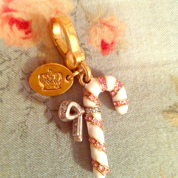 Juicy couture candy cane charm