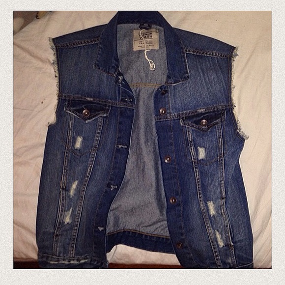 Zara denim vest